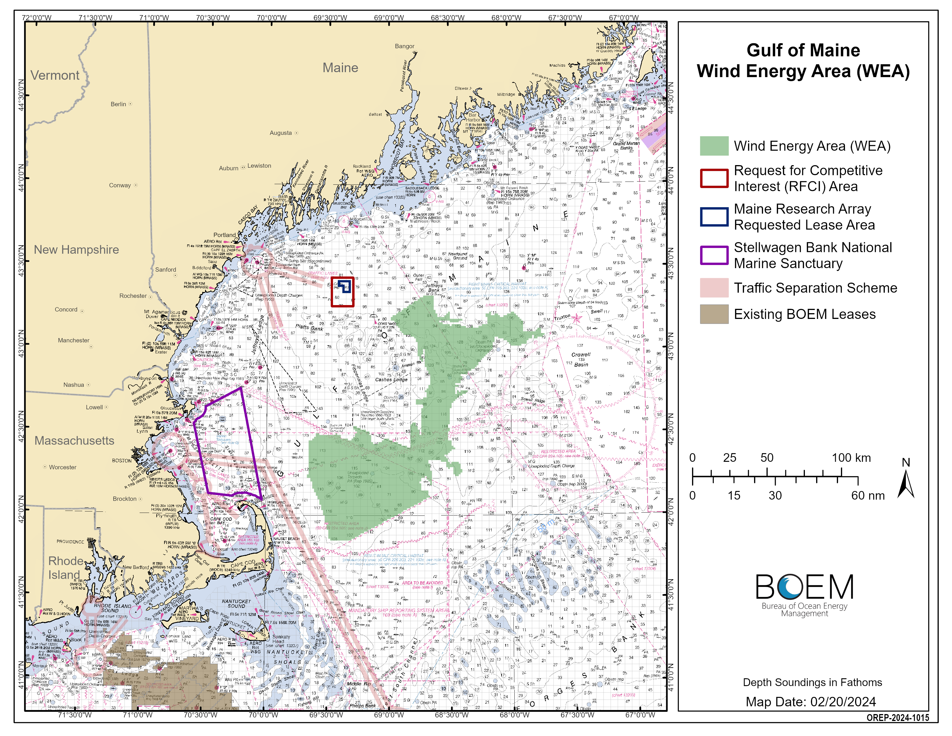 BOEM Designates 32-GW Final Wind Area In Gulf Of Maine